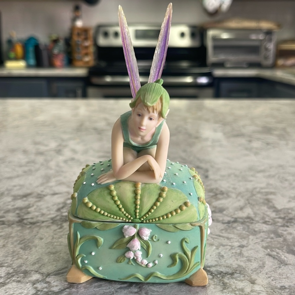 Westland Amberwood Fairy Trinket Box.. Retired.